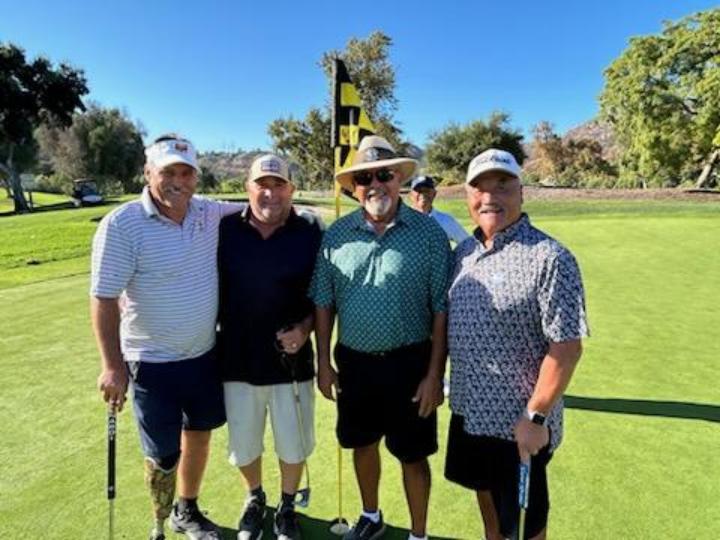 CD Flight Horse Race Champions Greg Malaiz, Marty Svorinich, Bob Hernandez, Wes Shundo